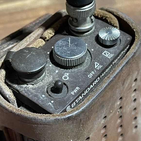 Vintage Standard Horizon Hand Phone HX200S VHF/FM Marine Radio With Case - Picture 10 of 16